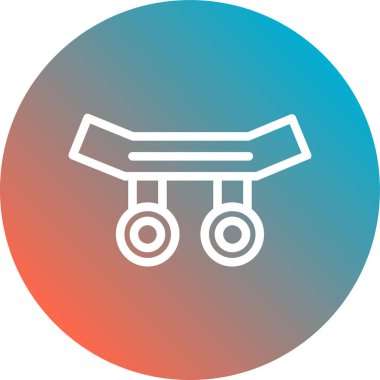 Bebek arabası mı? Web simgesi vektör illüstrasyonu