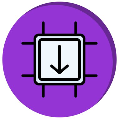 seo modern simgesinin vektör illüstrasyonu