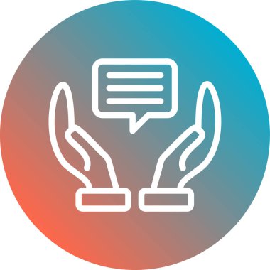 Modern simgenin vektör illüstrasyonu