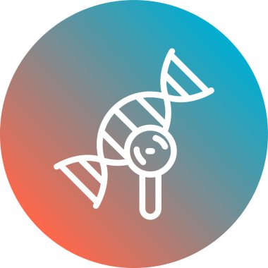 Bir kuş simgesinin vektör illüstrasyonu