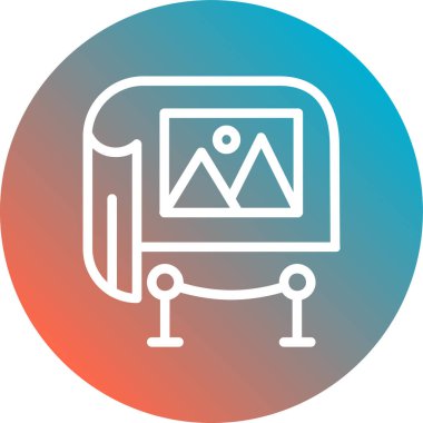 seo modern simgesinin vektör illüstrasyonu