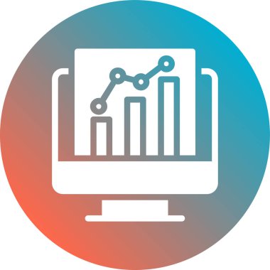 seo modern simgesinin vektör illüstrasyonu