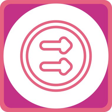 Kemik simgesi vektör illüstrasyonu