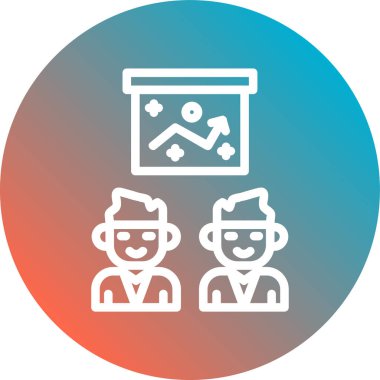 seo modern simgesinin vektör illüstrasyonu