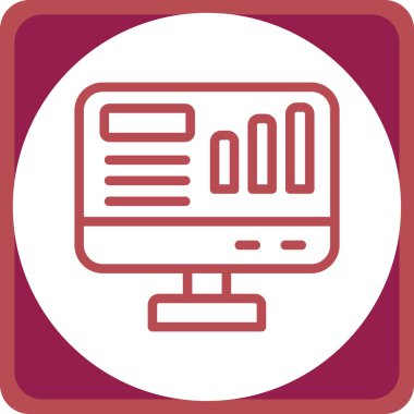 Modern dizüstü bilgisayar simgesinin vektör illüstrasyonu