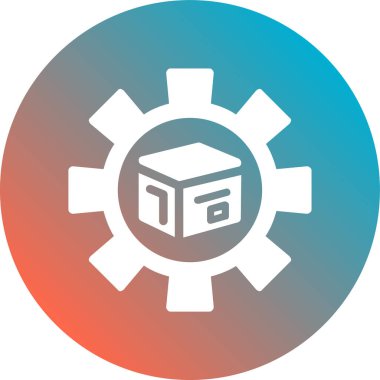 Modern simgenin vektör illüstrasyonu