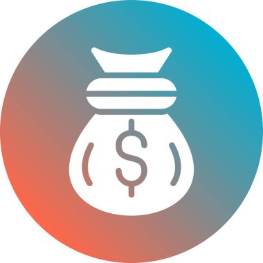 Dolar simgesi soyut bir grupta izole edildi