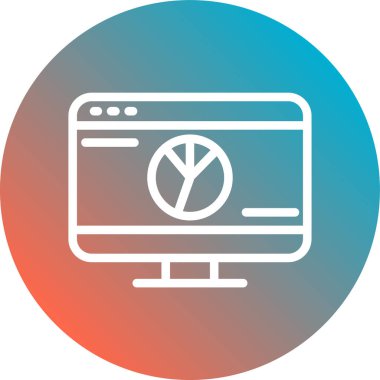 vektör izleyici simgesi illüstrasyonu