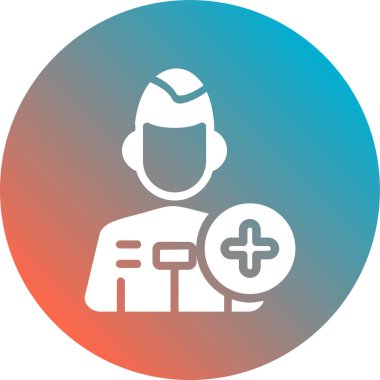 Doktor Simge vektör illüstrasyonu