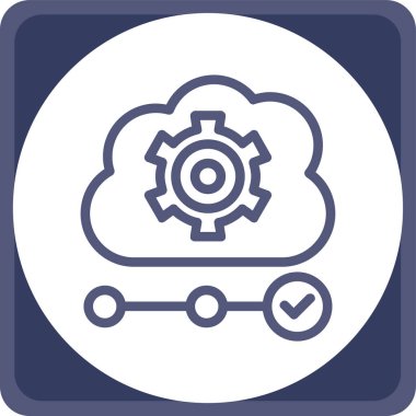 seo modern simgesinin vektör illüstrasyonu