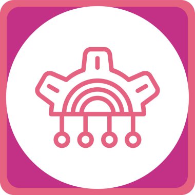 Modern b 'nin vektör illüstrasyonu eksik simgesi