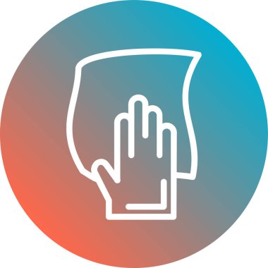 Bir simgenin vektör illüstrasyonu