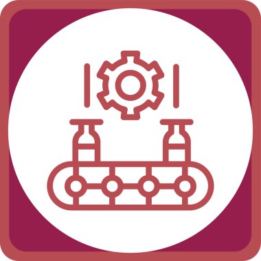 Dişliler. Web simgesi basit tasarım