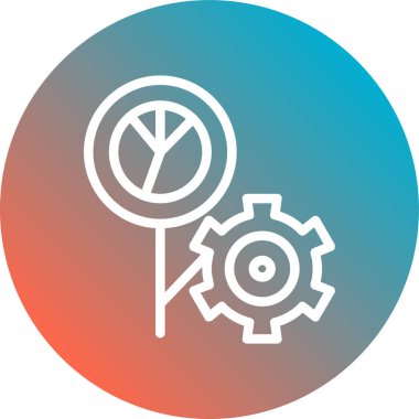 Vektör ayarı Simge illüstrasyonu