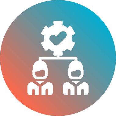 Bir makine onarımı için vektör çizimi