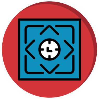 seo modern simgesinin vektör illüstrasyonu