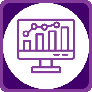 Modern simgenin vektör illüstrasyonu