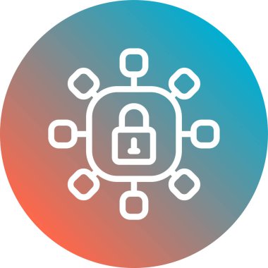 seo modern simgesinin vektör illüstrasyonu