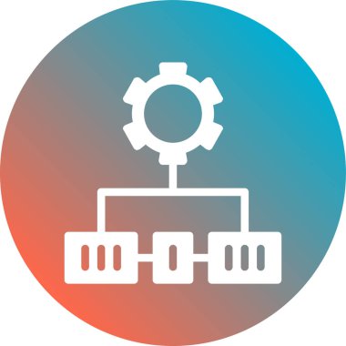 seo modern simgesinin vektör illüstrasyonu