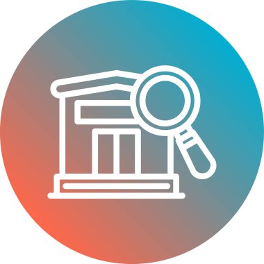 seo modern simgesinin vektör illüstrasyonu