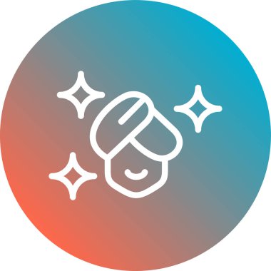 Bir köpeğin vektör illüstrasyonu