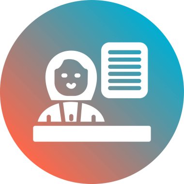 İş ve finans simgesinin vektör illüstrasyonu