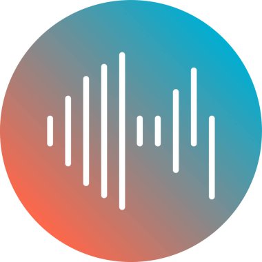 Müzik simgesinin vektör illüstrasyonu