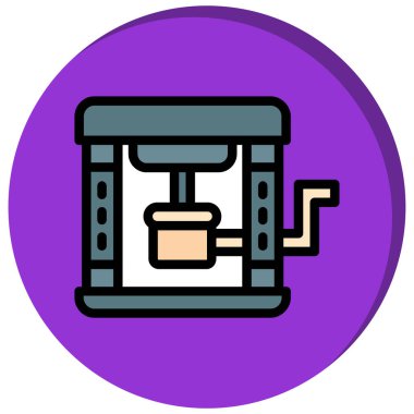 Kahve makinesi. Basit tasarım