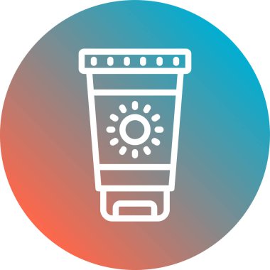 Yiyecek ve içecek ikonu için vektör illüstrasyonu