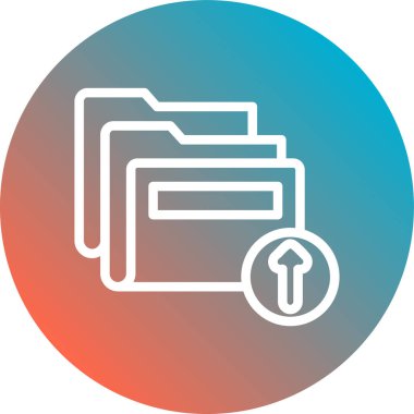 Belge. Web simgesi basit illüstrasyon