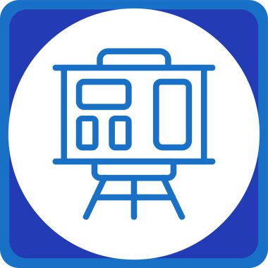 Kişisel ve ticari kullanım için tren istasyonu vektör simgesi simgesi çizimi..