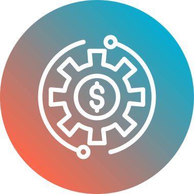 Vektör Doları simge tasarlamak