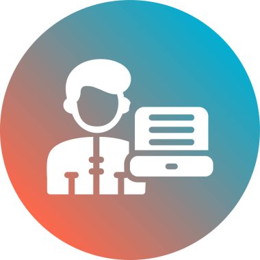 seo modern simgesinin vektör illüstrasyonu