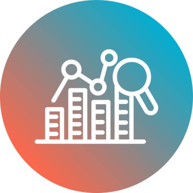 seo modern simgesinin vektör illüstrasyonu