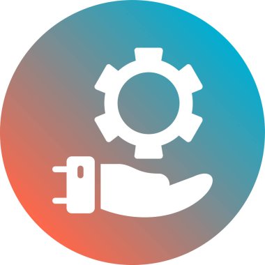 seo modern simgesinin vektör illüstrasyonu