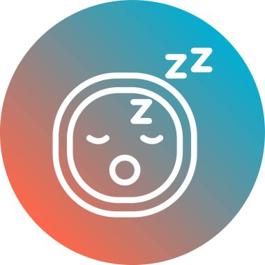 Simge vektör çizim uyku