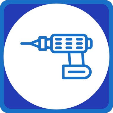 Modern oto tamir simgesinin vektör illüstrasyonu