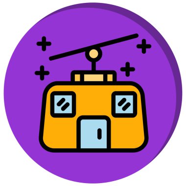 Teslimat. Web simgesi basit illüstrasyon