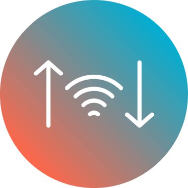 wifi 'nin vektör simgesi