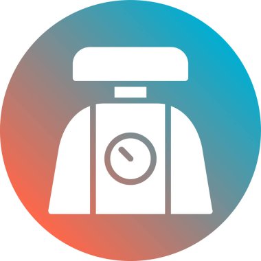 Modern bir simgenin vektör illüstrasyonu