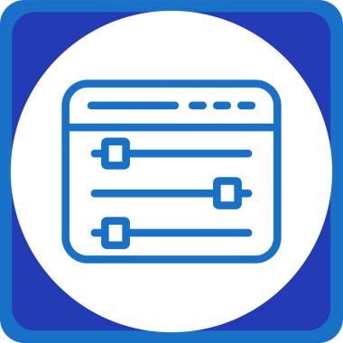 Modern eğitim ikonunun vektör illüstrasyonu