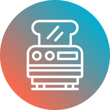 Gıda simgesinin vektör illüstrasyonu