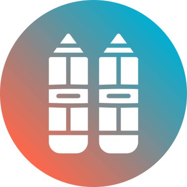 Modern eğitim ikonunun vektör illüstrasyonu