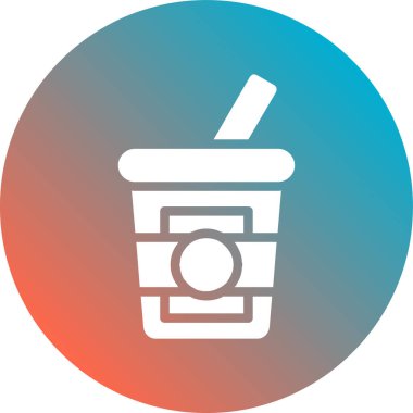 içki web simgesi vektör illüstrasyonu