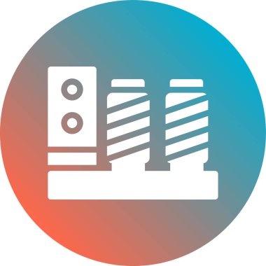 Vektör illüstrasyonu, simge ögesi arkaplanı