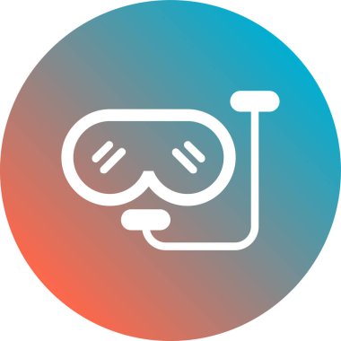 Benzersiz gözlük vektör simgesi