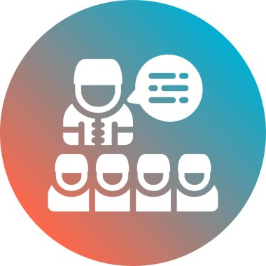 Modern simgenin vektör illüstrasyonu