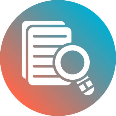 vektör belgesi düz daire gölge simgesi