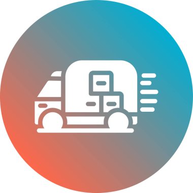 Araba minibüsü ikonu. vektör illüstrasyonu