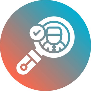 Modern simgenin vektör illüstrasyonu